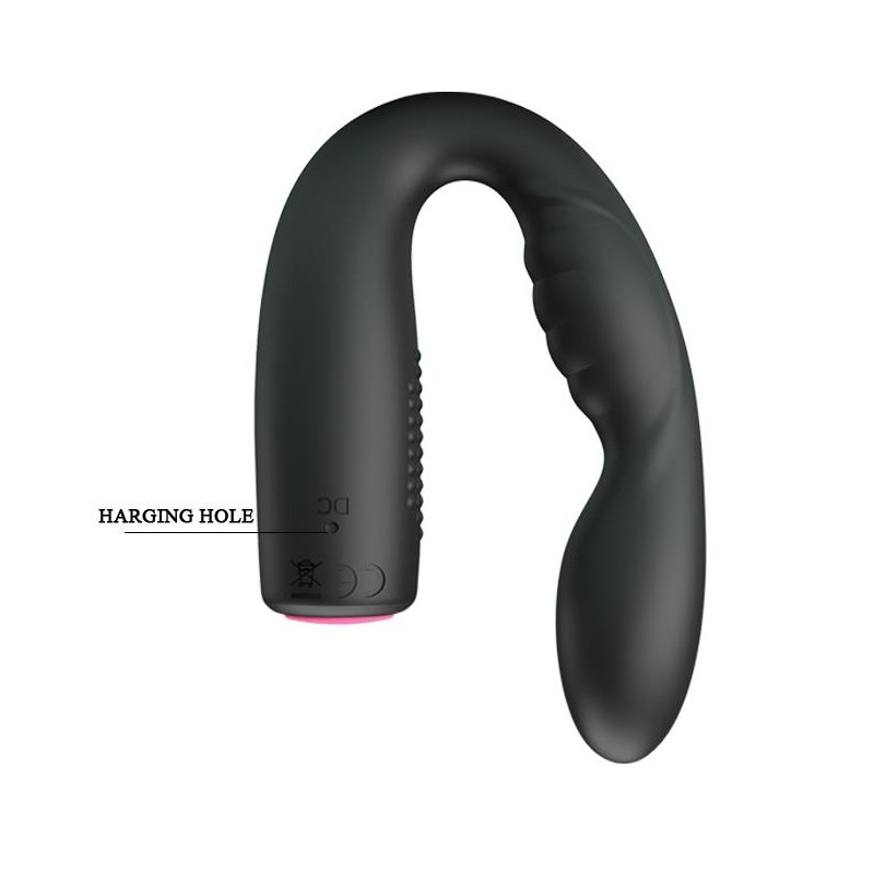 Wibrator wyginany podwójny dwustronny 12 tryb 14cm Wibrator wyginany podwójny dwustronny 12 tryb 14cm