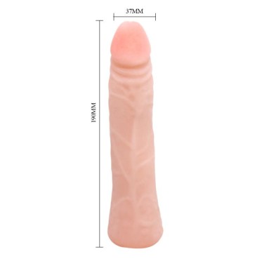 Dildo sztuczny członek wyginany realistyczny 19cm Dildo sztuczny członek wyginany realistyczny 19cm