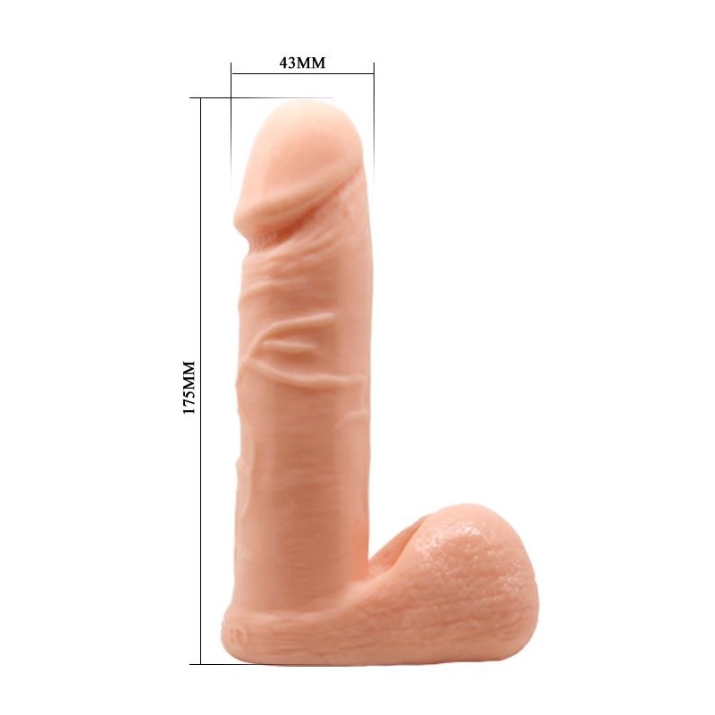 Uprząż dildo strapon lesbijskie penis członek 17cm Uprząż dildo strapon lesbijskie penis członek 17cm