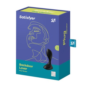 Korek analny wibrujący satisfyer backdoor lover