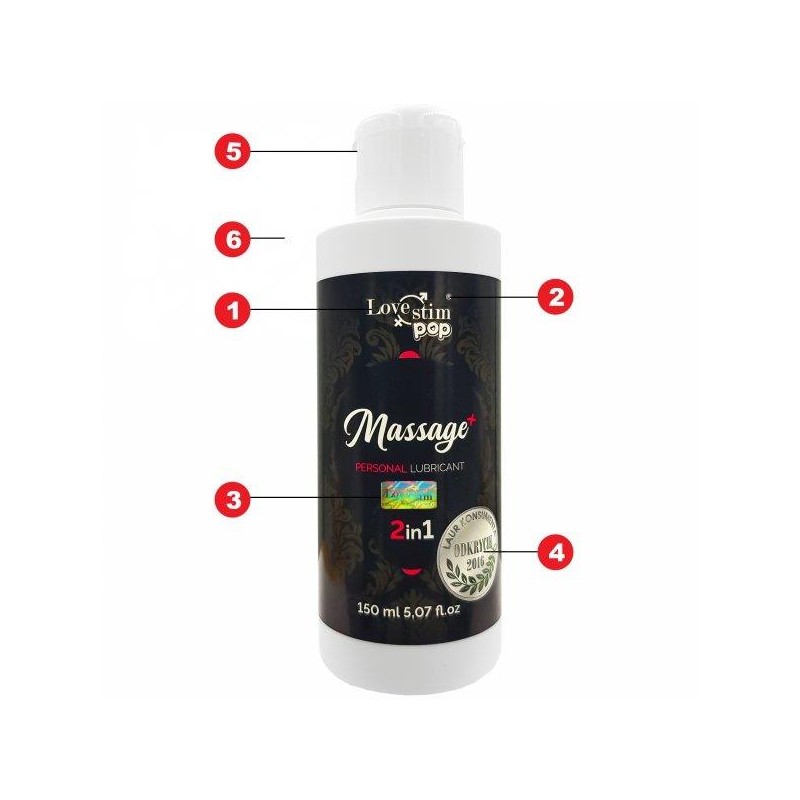 Olejek do masażu ciała nawilżający lubrykant 150ml Olejek do masażu ciała nawilżający lubrykant 150ml
