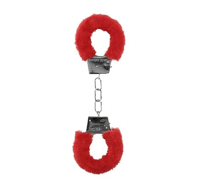 Beginner"s Handcuffs Furry - Red