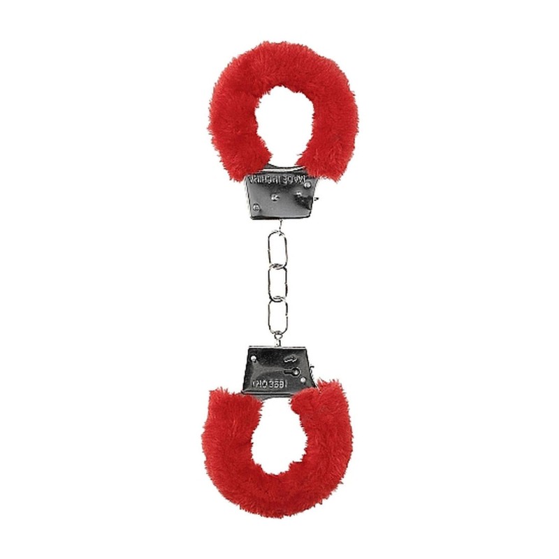 Beginner"s Handcuffs Furry - Red