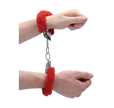Beginner"s Handcuffs Furry - Red