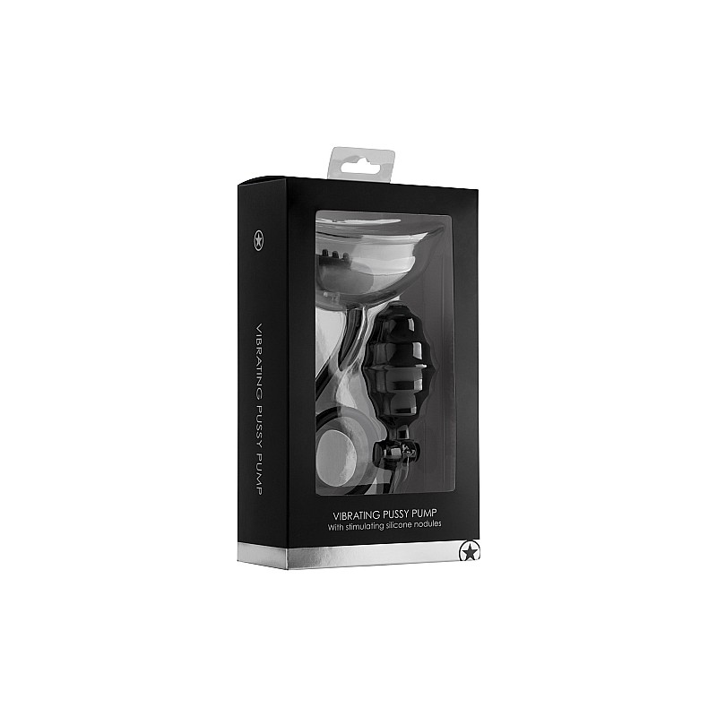 Vibrating Pussy Pump - Black