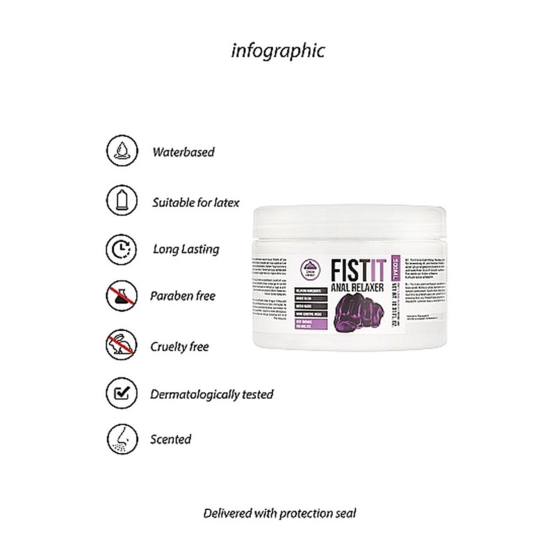 Żel fistingowy wodny relaksujący sex analny 500ml Żel fistingowy wodny relaksujący sex analny 500ml