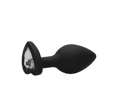 Gładki korek analny zatyczka plug czarny 7,5cm Gładki korek analny zatyczka plug czarny 7,5cm