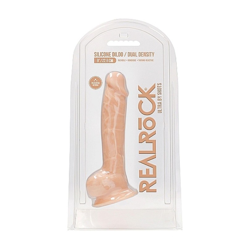 Realistyczne dildo żylaste z mocną przyssawką 18cm Realistyczne dildo żylaste z mocną przyssawką 18cm