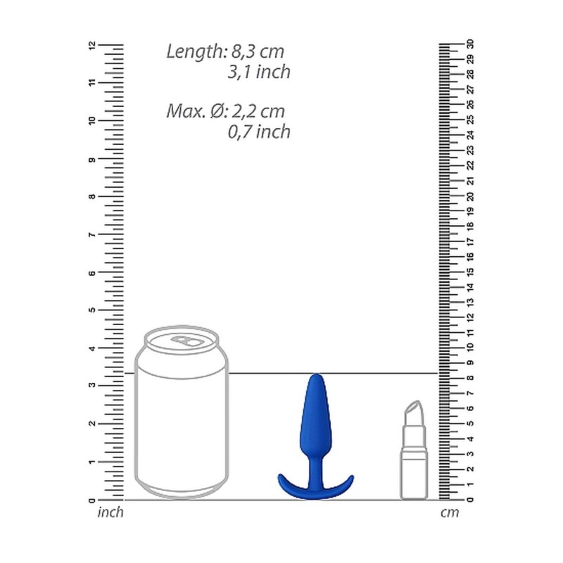 Wodoodporny silikonowy korek analny zatyczka 7,5cm Wodoodporny silikonowy korek analny zatyczka 7,5cm