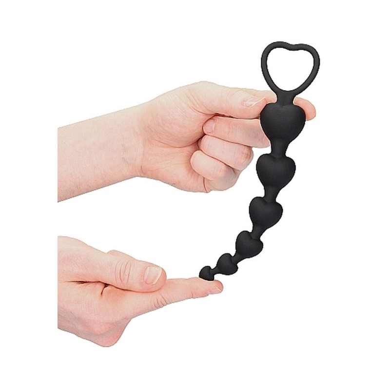 Korek zatyczka analna koraliki z uchwytem 18,5 cm Korek zatyczka analna koraliki z uchwytem 18,5 cm