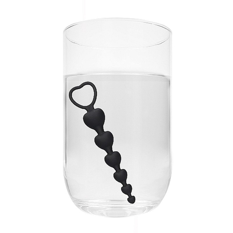 Korek zatyczka analna koraliki z uchwytem 18,5 cm Korek zatyczka analna koraliki z uchwytem 18,5 cm