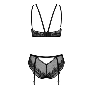 Biustonosz figi sex komplet obsessive allastia s/m