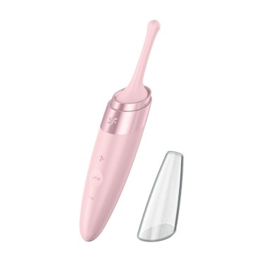 Masażer łechtaczki satisfyer twirling 12 trybów Masażer łechtaczki satisfyer twirling 12 trybów