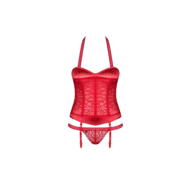Gorset stringi sex komplet obsessive flameria s/m Gorset stringi sex komplet obsessive flameria s/m