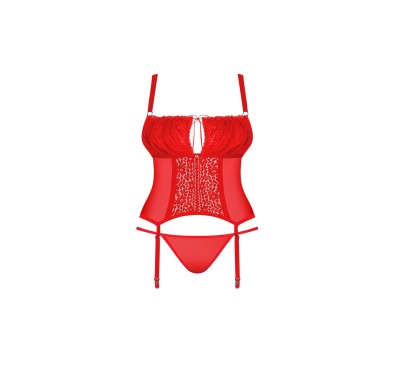 Gorset stringi komplet obsessive blossmina 6xl/7xl Gorset stringi komplet obsessive blossmina 6xl/7xl