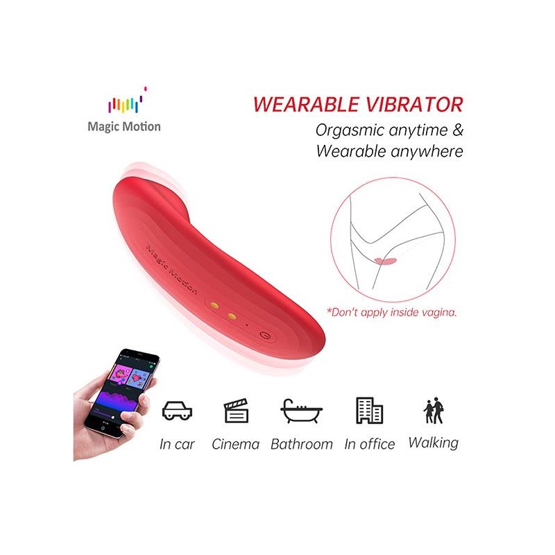Wibrator do majtek z aplikacją Magic Motion Panty Wibrator do majtek z aplikacją Magic Motion Panty