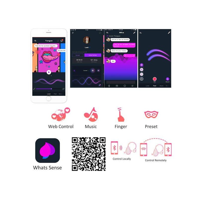 Jajeczko wibrujące Magic Motion Magic Sundae App Jajeczko wibrujące Magic Motion Magic Sundae App