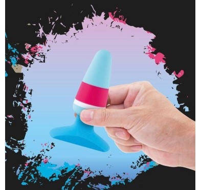 Silikonowy korek analny z uchwytem zatyczka 9 cm Silikonowy korek analny z uchwytem zatyczka 9 cm