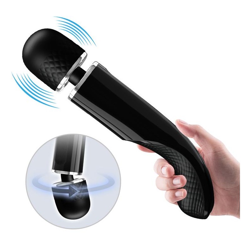 Stymulator masażer magiczna różdżka 29cm 7 trybów Stymulator masażer magiczna różdżka 29cm 7 trybów