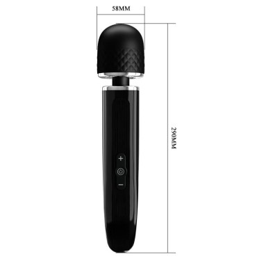 Stymulator masażer magiczna różdżka 29cm 7 trybów Stymulator masażer magiczna różdżka 29cm 7 trybów