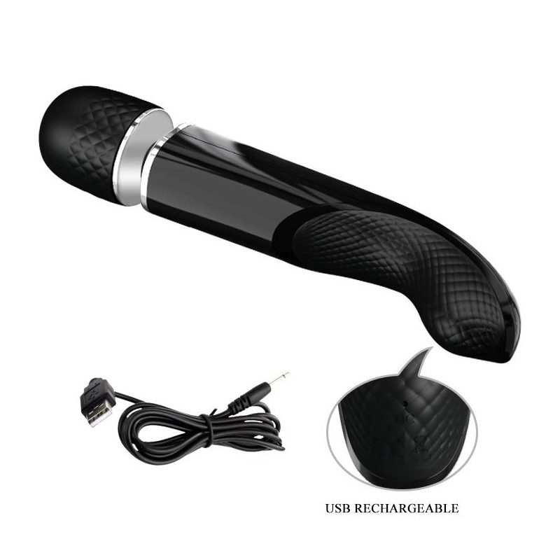Stymulator masażer magiczna różdżka 29cm 7 trybów Stymulator masażer magiczna różdżka 29cm 7 trybów