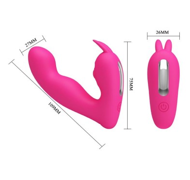 Masażer łechtaczki sex wibrator punktu G 12 trybów Masażer łechtaczki sex wibrator punktu G 12 trybów