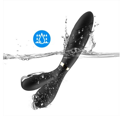 Podwójny wibrator masażer stymulator 9 trybów 19cm