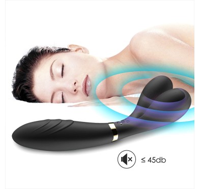 Podwójny wibrator masażer stymulator 9 trybów 19cm