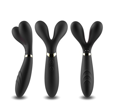 Podwójny wibrator masażer stymulator 9 trybów 19cm