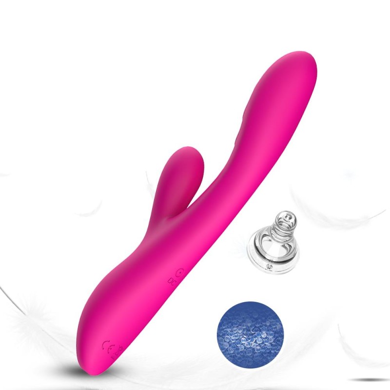Wibrator króliczek podgrzewany ciepły 9 tryb 22 cm Wibrator króliczek podgrzewany ciepły 9 tryb 22 cm