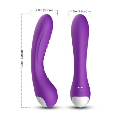 Wibrator punktu g masażer łechtaczki 18cm 9 trybów Wibrator punktu g masażer łechtaczki 18cm 9 trybów