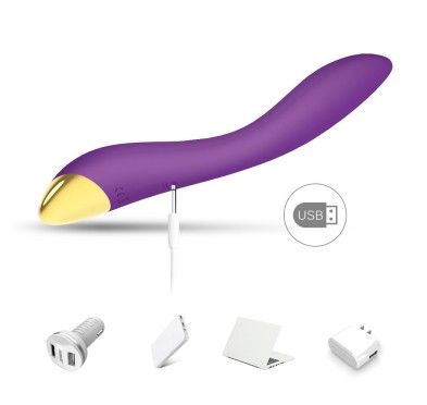 Wibrator masażer stymulator punktu g 22cm 9 trybów Wibrator masażer stymulator punktu g 22cm 9 trybów
