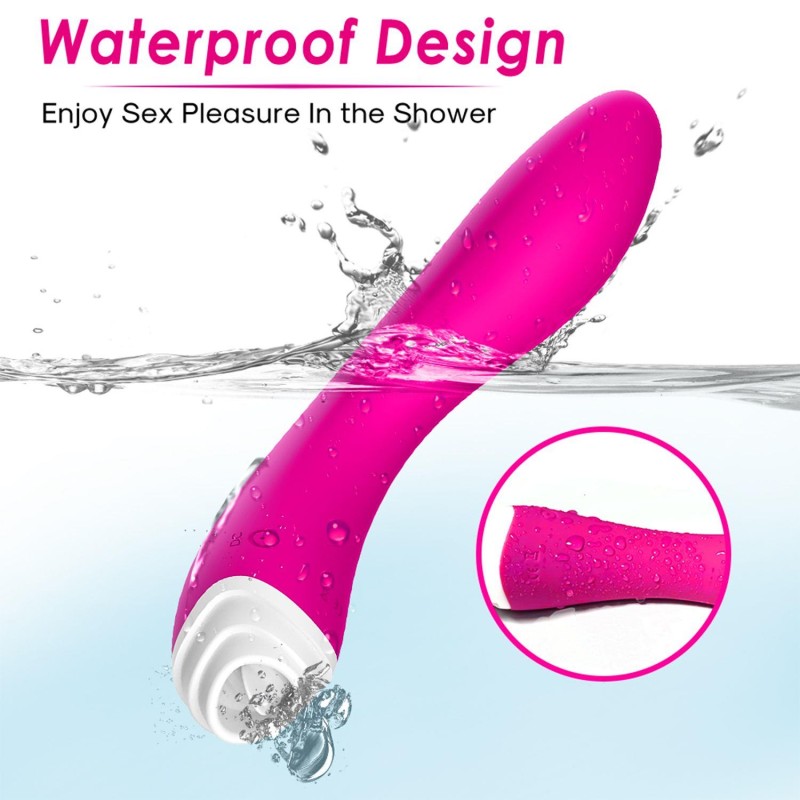 Wibrator punktu g masażer łechtaczki 19cm 9 trybów Wibrator punktu g masażer łechtaczki 19cm 9 trybów