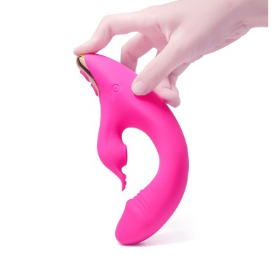 Wibrator królik ssący masażer łechtaczki 21cm 9try Wibrator królik ssący masażer łechtaczki 21cm 9try