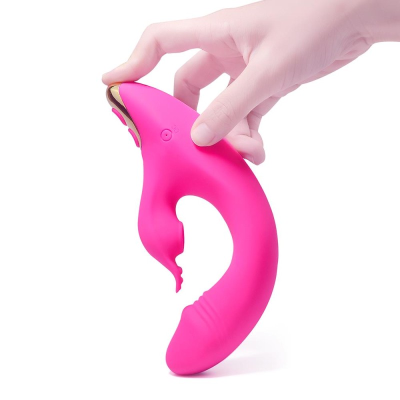 Wibrator królik ssący masażer łechtaczki 21cm 9try Wibrator królik ssący masażer łechtaczki 21cm 9try