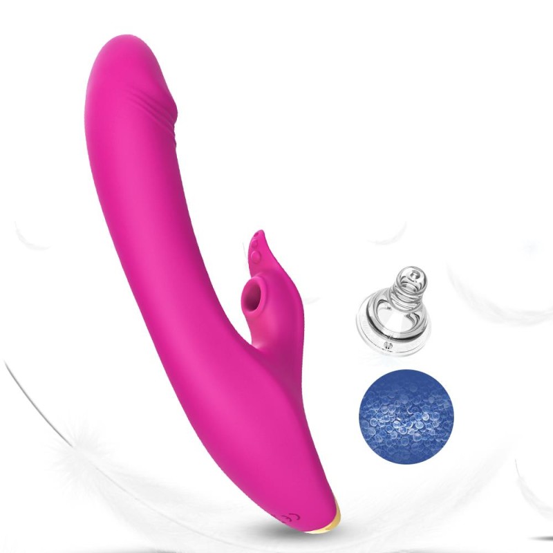 Wibrator królik ssący masażer łechtaczki 21cm 9try Wibrator królik ssący masażer łechtaczki 21cm 9try