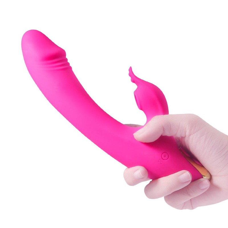 Wibrator królik ssący masażer łechtaczki 21cm 9try Wibrator królik ssący masażer łechtaczki 21cm 9try