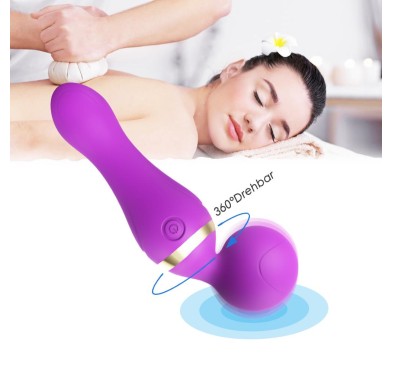 Masażer magiczna różdżka do łechtaczki 9 tryb 19cm Masażer magiczna różdżka do łechtaczki 9 tryb 19cm