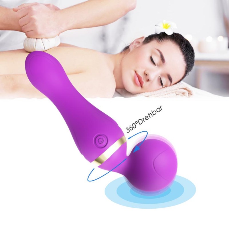 Masażer magiczna różdżka do łechtaczki 9 tryb 19cm Masażer magiczna różdżka do łechtaczki 9 tryb 19cm