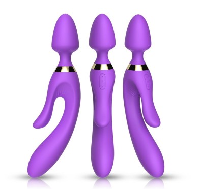 Masażer różdżka wibrator królik 9 trybów 23 cm sex Masażer różdżka wibrator królik 9 trybów 23 cm sex