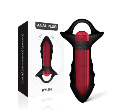 Korek analny wibrujący plug zatyczka 9 trybów 11cm Korek analny wibrujący plug zatyczka 9 trybów 11cm