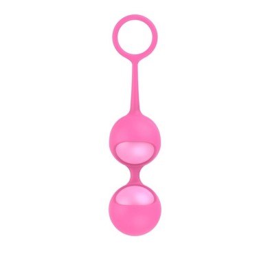 Kulki-Funballs Allison-Duo Kegel Balls Slicone Pink