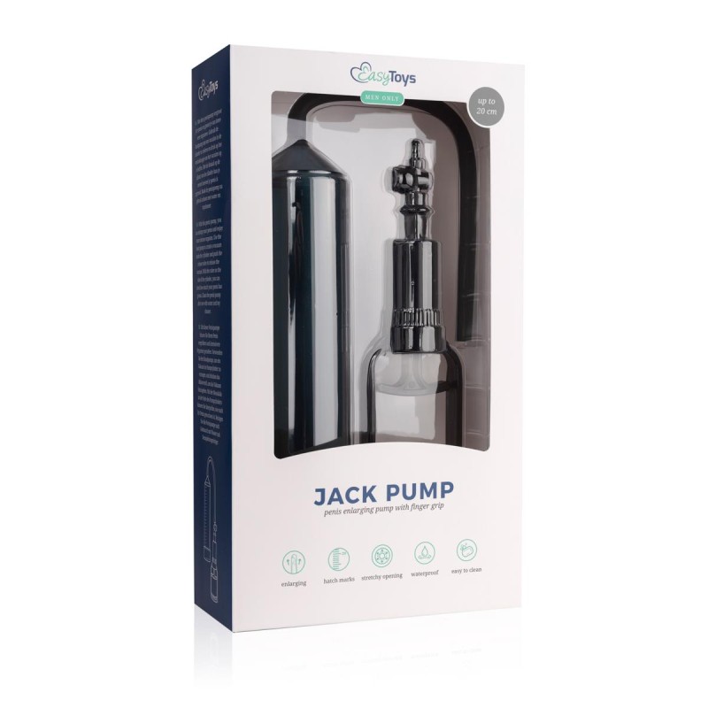 Pompka Finger Grip Penis Pump - Black Pompka Finger Grip Penis Pump - Black