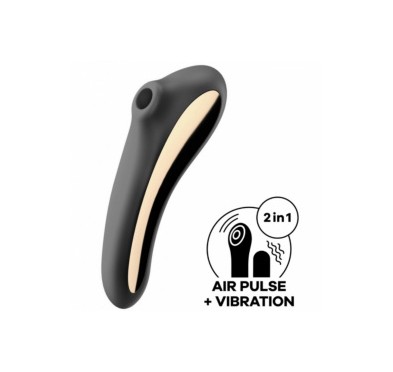 Wibrator stymulator powietrzny satisfyer dual kiss Wibrator stymulator powietrzny satisfyer dual kiss