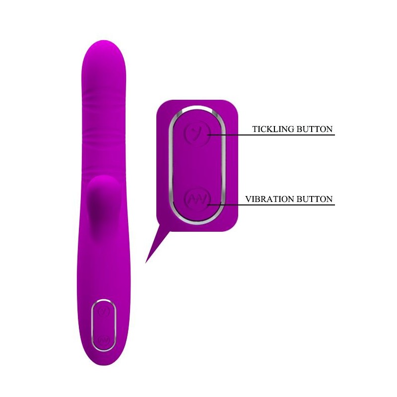 Wibrator króliczek do punktu G sex 12 trybów 22cm Wibrator króliczek do punktu G sex 12 trybów 22cm