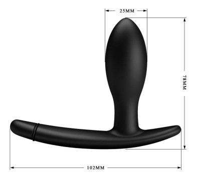 Korek analny plug z wibracjami pompowany stymulacja analna prostaty Korek analny plug z wibracjami pompowany stymulacja analna prostaty