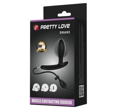 Korek analny plug z wibracjami pompowany stymulacja analna prostaty Korek analny plug z wibracjami pompowany stymulacja analna prostaty