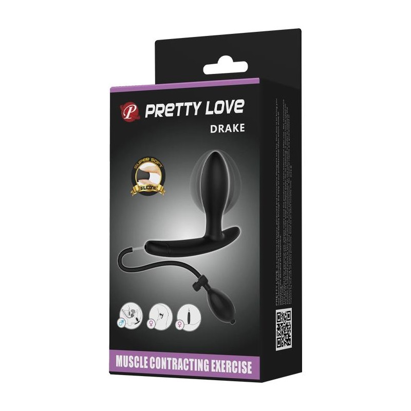 Korek analny plug z wibracjami pompowany stymulacja analna prostaty Korek analny plug z wibracjami pompowany stymulacja analna prostaty