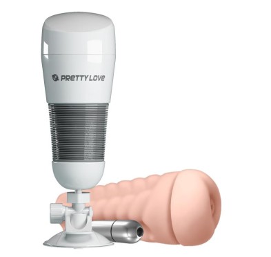 Masturbator PRETTY LOVE - Hedy, Vibration Suction base Masturbator PRETTY LOVE - Hedy, Vibration Suction base