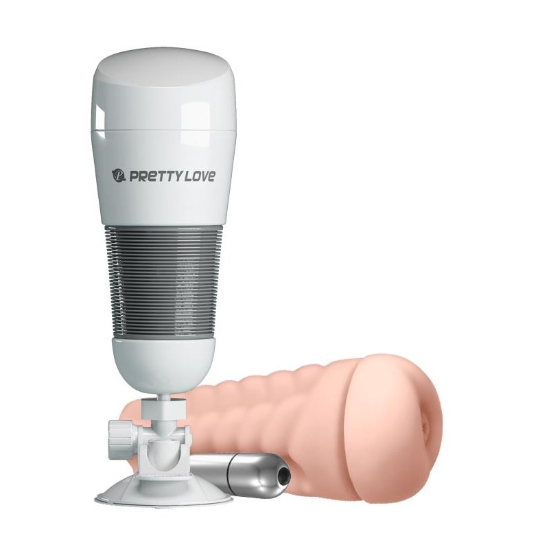 Masturbator PRETTY LOVE - Hedy, Vibration Suction base Masturbator PRETTY LOVE - Hedy, Vibration Suction base